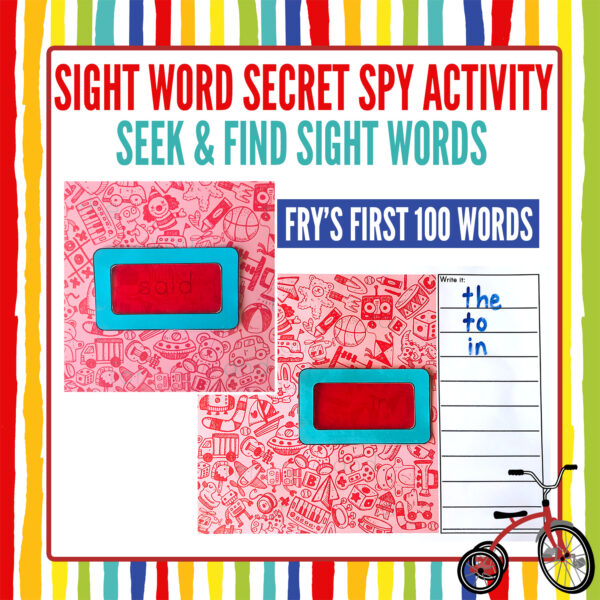 Fry Sight Words Reading Game