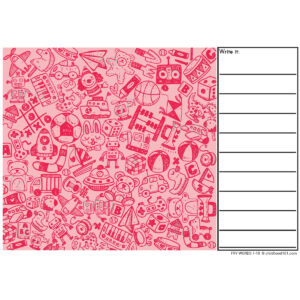 Fry Sight Words Secret Spy Find, Read & Write Game - Childhood101 Shop